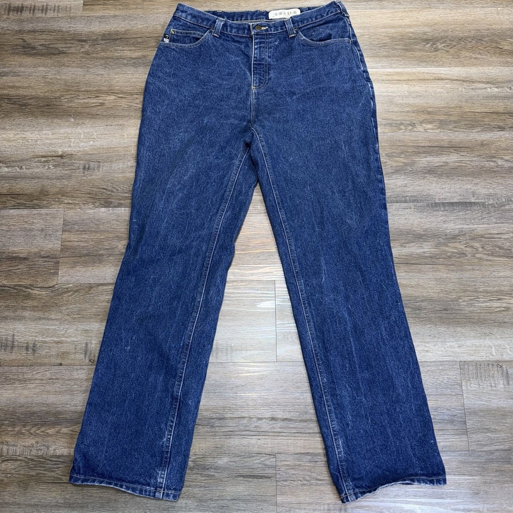 VTG Carhartt Flame-Resistant (FR) Relaxed Fit Denim Jeans Mens W34 x L32